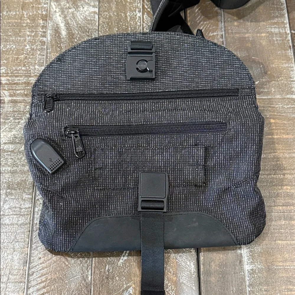 RARE Alpaka Air Sling PRO | Discontinued Cut-Proof Model | USB Port | Black